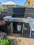 Gasolgrill Landman Triton 4.1 med helt ny gasoltub PC10