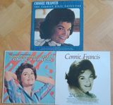 Samlarobjekt! Connie Francis LP-skivor - 3 stycken
