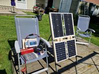 littet solcellspaket med inverter