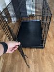 Steel dog cage