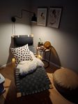 liggfåtölj ikea poäng retro