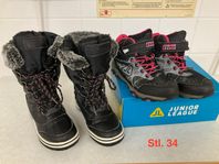 Vinterkängor, stövlar i Stl. 34. Paketpris erbjuds!