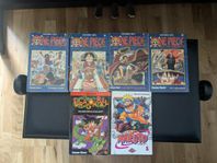 One Piece 1-4 | Dragon Ball 1 | Naruto 1 | Manga | Svenska