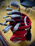Komplett golfset, herr, vänster