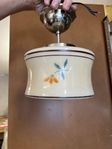Taklampa glas, retro