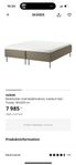 ikea säng skårer, 160 x 200