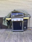 Weber gasolgrill. Gasoltub ingår.