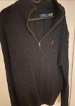 Helt ny cotton cable half zip polo Ralph Lauren 