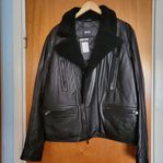 BOSS LEDER JACKA