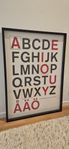 ABC-tavla IKEA