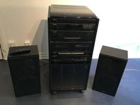 Philips stereostapel med rack