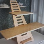 Hopfällbart ergonomiskt stå-skrivbord från ´Harmoni Desk