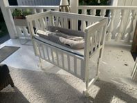 Crib Troll med madrass och babynest