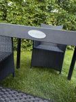 4 st stolar + bord