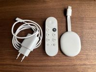 Chromecast med Google TV 4K — i princip oanvänd!