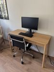 TONSTAD Skrivbord, ekfaner, 120x47 cm från IKEA