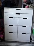 Nordli byrå, 8 lådor- fint skick!