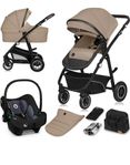 LIONELO BIANKA Barnvagn 3-i-1