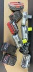 batterier till elverktyg parti 10st 