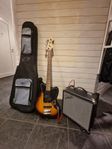 Fender Squier Elbas, Fender förstärkare, Fodral