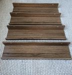 IKEA Mosslanda tavelhylla valnötsmönstrad 55cm