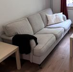 Fin grå 3 sits soffa
