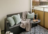 Soffa för balkong/uteplats