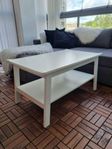 Soffbord vit 90x55cm LUNNARP/Ikea 