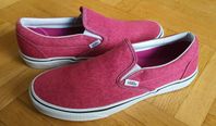 Vans Classic Slip-On Denim Leopard 