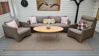 Exklusiv soffgrupp för utemiljö - Nypris 94 100:-