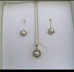 Halsband + Örhängen 925