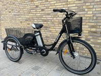 Trehjulig EvoBike Elcykel 