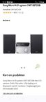 Sony stereo cd JVC skivspelare 