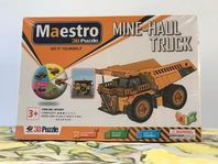 Dumper som 3D-pussel. Helt nytt och fortfarande inplastat!