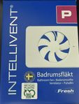 Badrumsfläkt, Fresh Intellivent P vit