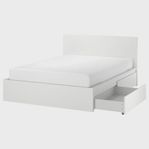 Säng 160 cm Malm/Gratis leverans