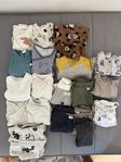 klädpaket baby storlek 62