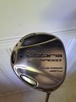 King Cobra F speed driver med headcover
