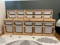 IKEA TROFAST hylla med lådor – perfekt för barnrum