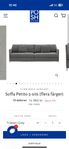 soffa 3-sits Petito Furninova Koncept