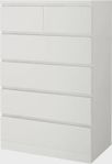 Byrå med 6 st lådor, Ikea Malm