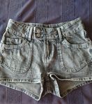 Grå jeansshorts stlk 158