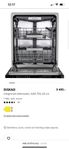 Integrerad diskmaskin 60cm 