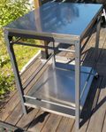 Grillbord rostfria skivor med överdrag