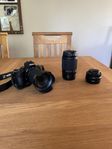 Nikon Z50 inkl 3 st objektiv
