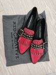 red creative loafers med nitar