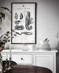 Tavlan Fruits De Mer från Artilleriet, 57x100 cm