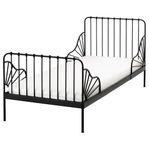 Ikea minnen utdragbar sängbotten med ribbotten 80x200