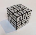 Schack-Rubik's Kub – Unik design!