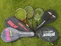 3 TENNISTECKETAR för 400 kr